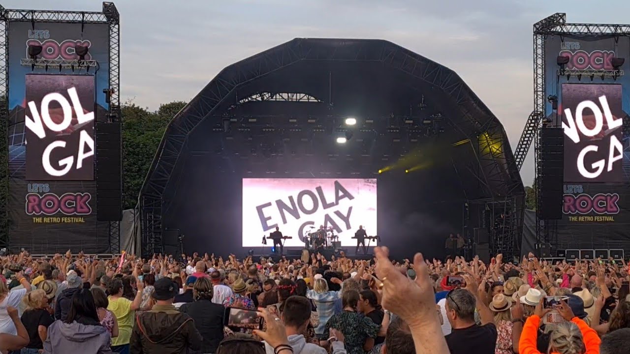 OMD, Enola Gay at Let's Rock, June 2023