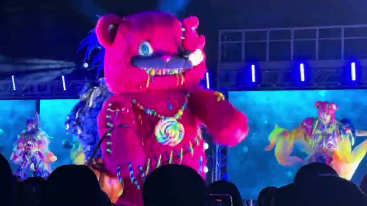 USJ 4K ハミクマ・スイート・スクリーム・パーティ　2025/10/28 19:20 花道先端