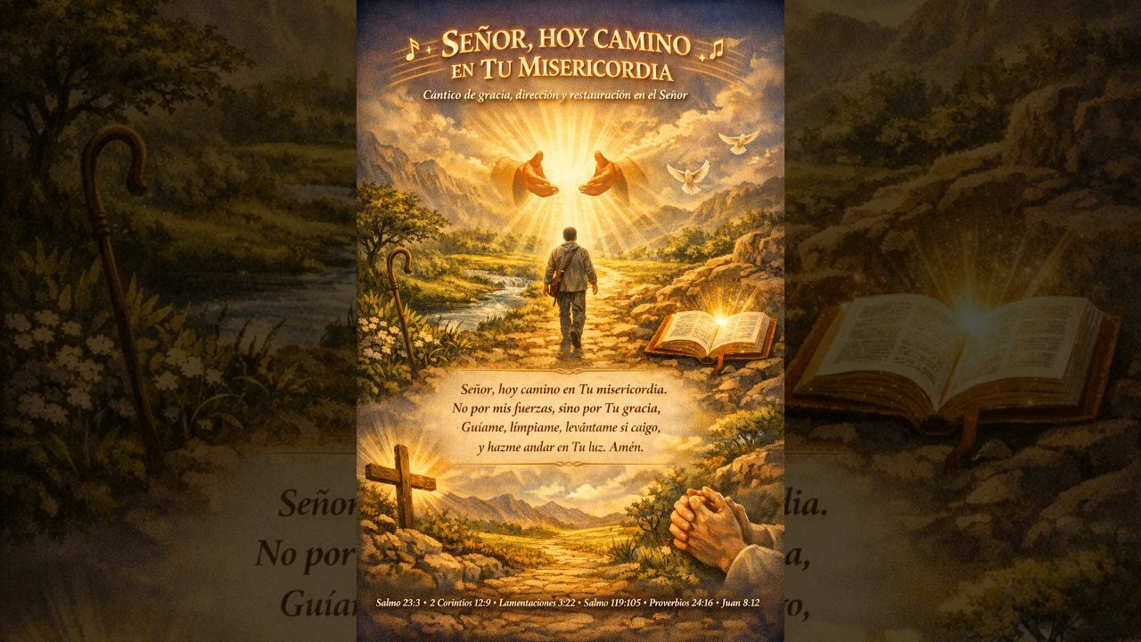 🎵 SEÑOR, HOY CAMINO EN TU MISERICORDIA Cántico de