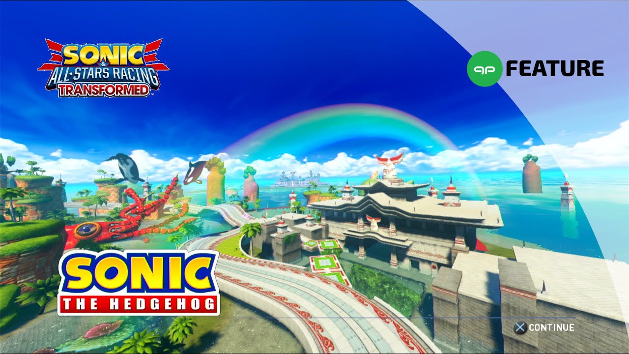 Feature | Sonic & All-Stars Racing Transformed (2012) - Tracks: Ocean View