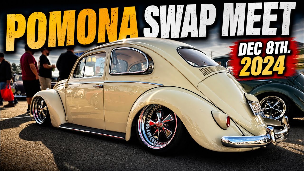 Pomona Swap Meet - Classic Volkswagens Section Dec. 8th 2024