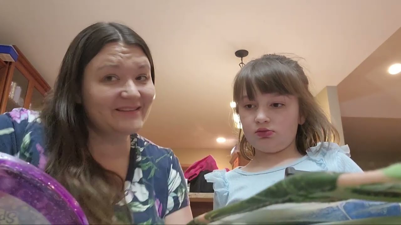 Mia is Doing Her Mom's Makeup!