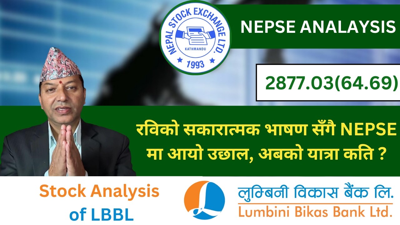 NEPSE Technical Analysis/NEPSE Daily Update/NEPSE Chart Analysis/LBBL Analysis/Raju Paudel.