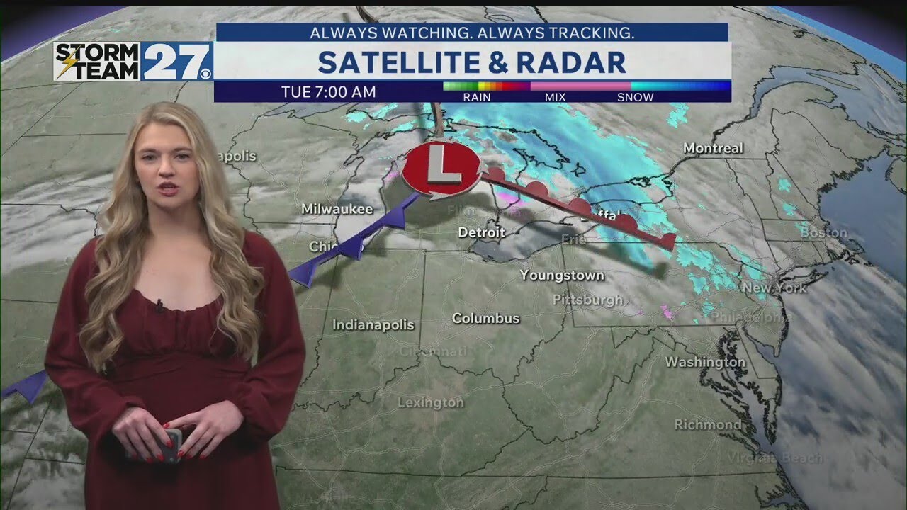 Warm Tuesday before brief midweek cooldown