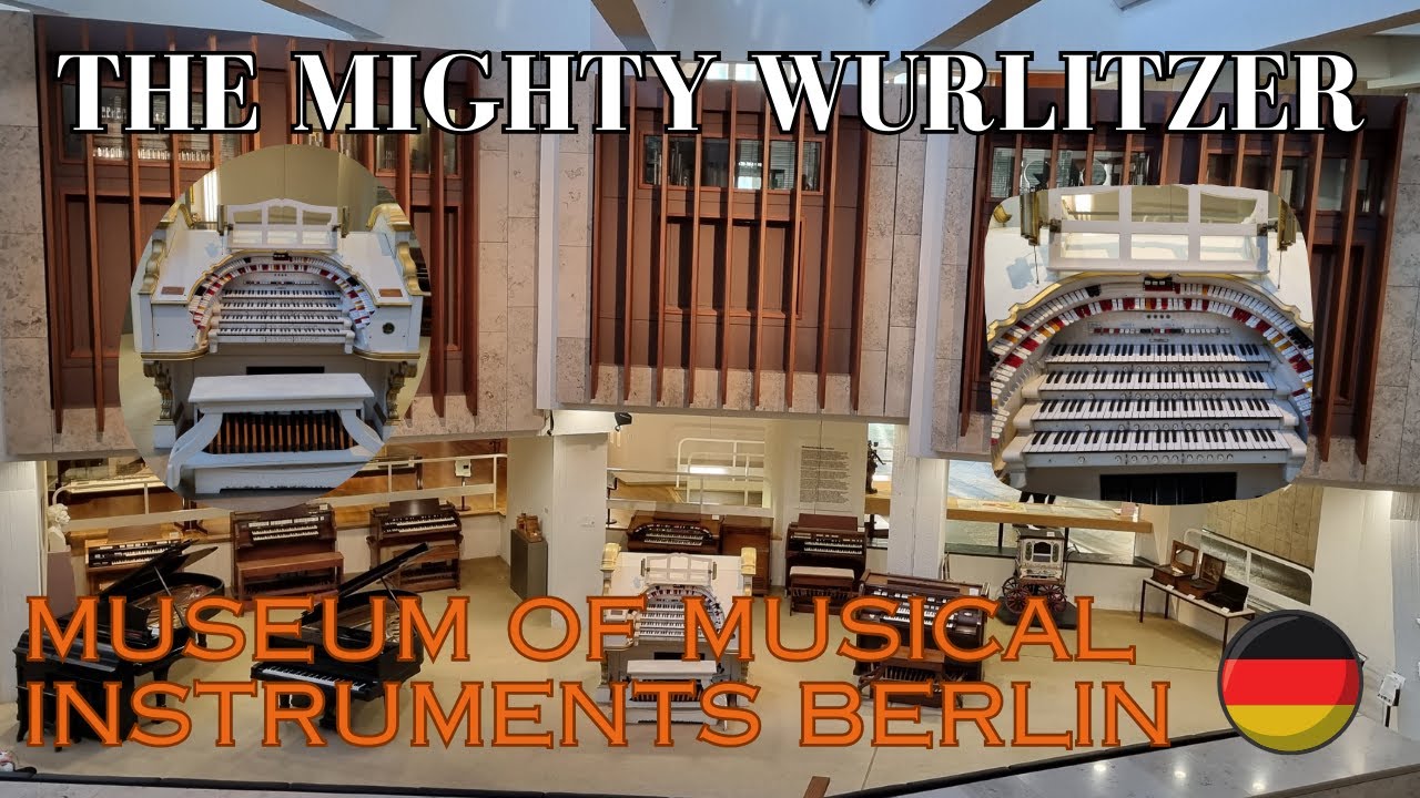 The Mighty Wurlitzer – крупнейший в Европе орган театра и кино – Берлин, Германия [ 4k ]