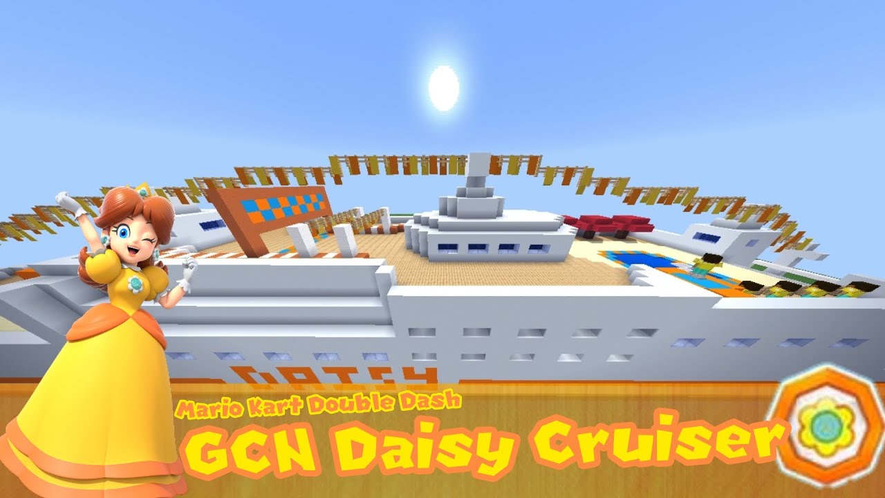 GCN Daisy Cruiser-Minecraft Mario Kart Double Dash