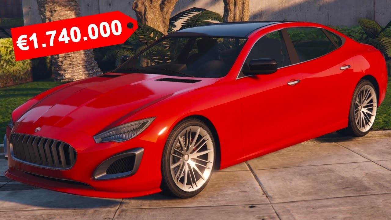 MASERATI QUATTROPORTE VAN €1.740.000 IS DE BESTE SEDAN! (GTA V The Contract DLC)