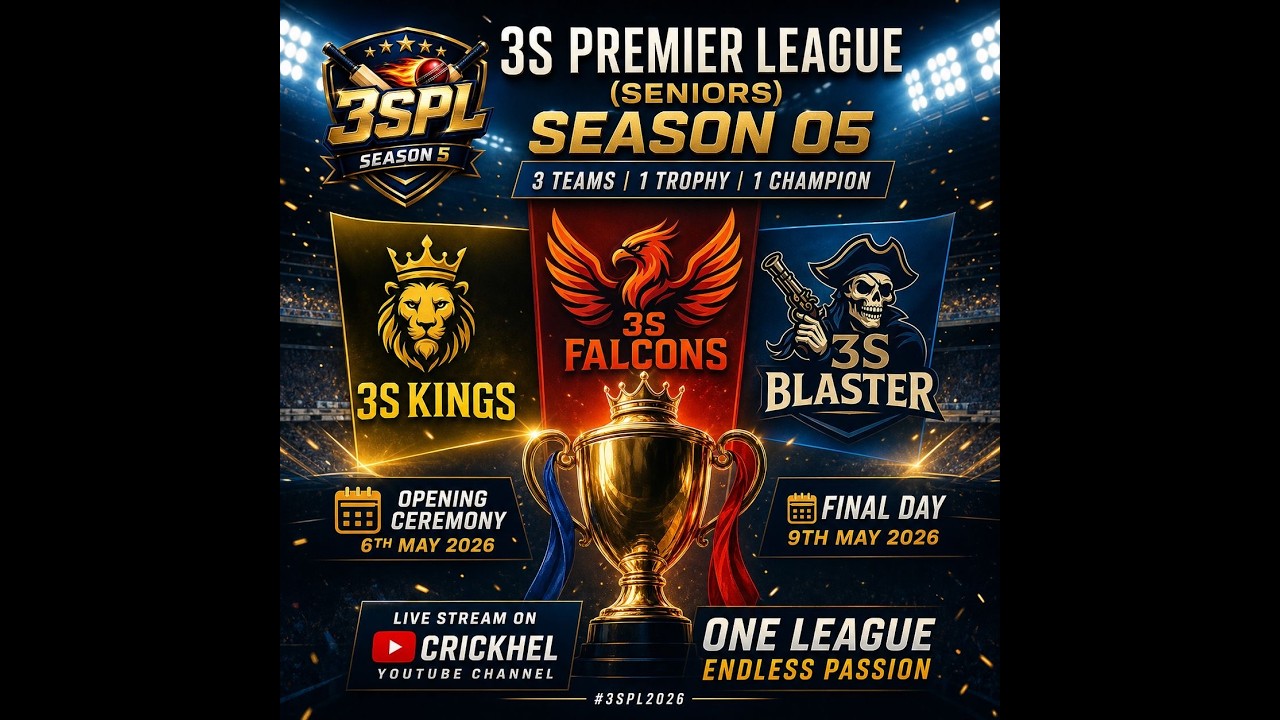 3SPL PREMIER LEAGUE || 2026 || DAY 3