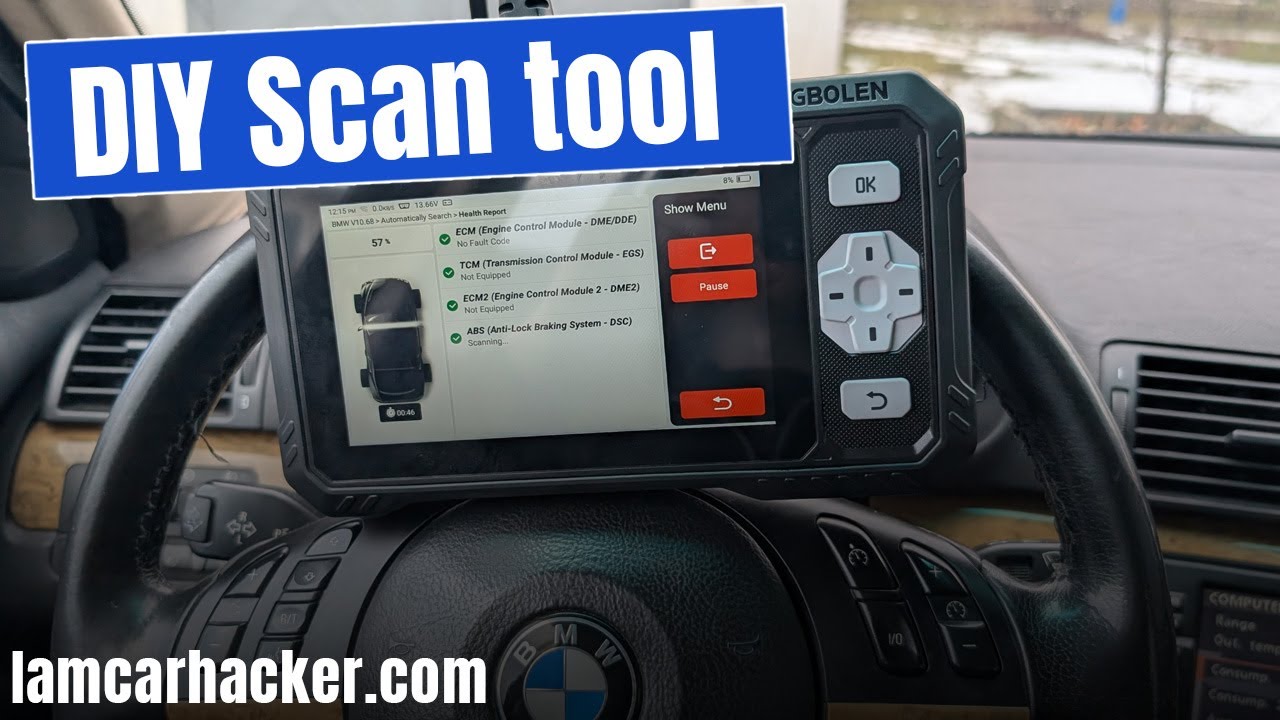 Обзор Kingbolen S608 | Самодельный OBD2 сканер с функциями ABS/SRS/TCM