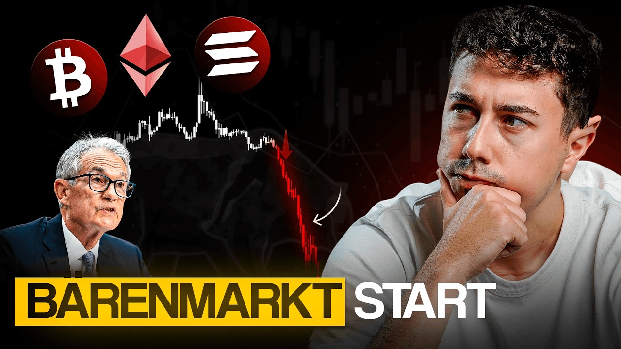 🔴 Bitcoin Crash - Panik An den M&auml;rkten ! B&ouml;rsenopening + Live Trading