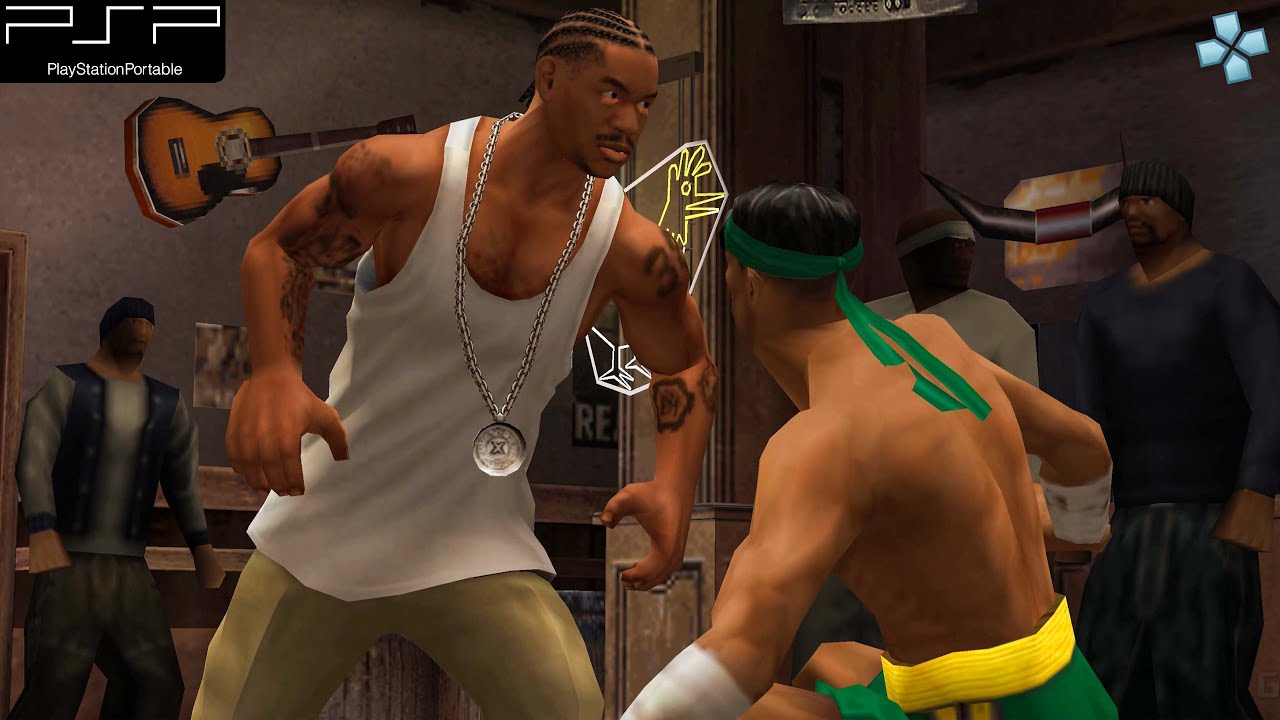 Def Jam Fight for NY: The Takeover — геймплей PSP 4k 2160p (PPSSPP)