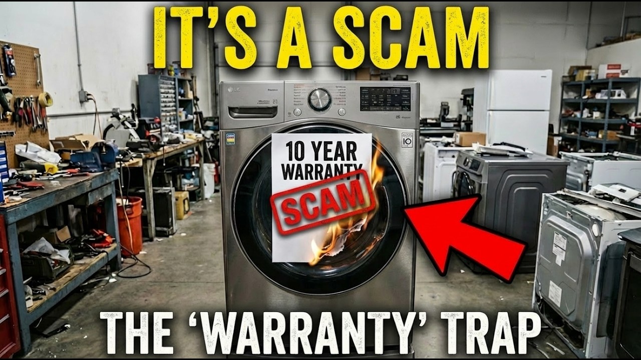 Why The Washing Machine Warranty Is A Seller's Scam