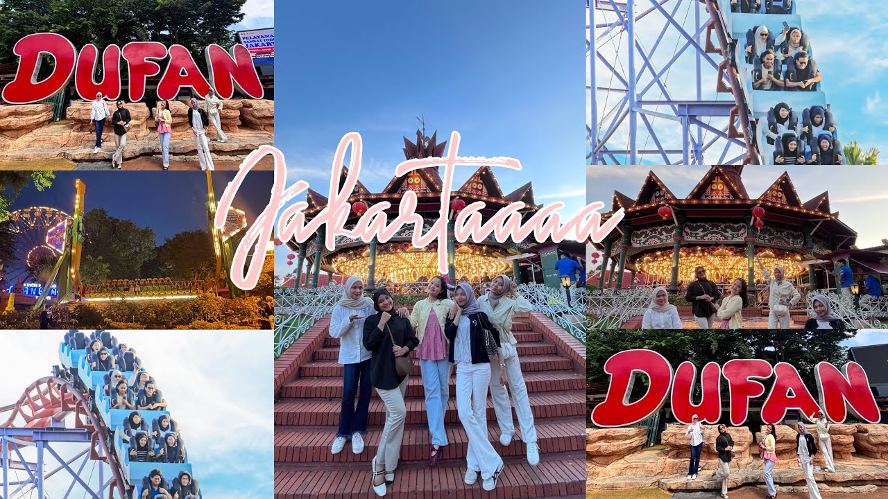 Main ke Dufan Bareng Teman! Seharian Penuh Teriakan 🎢😂