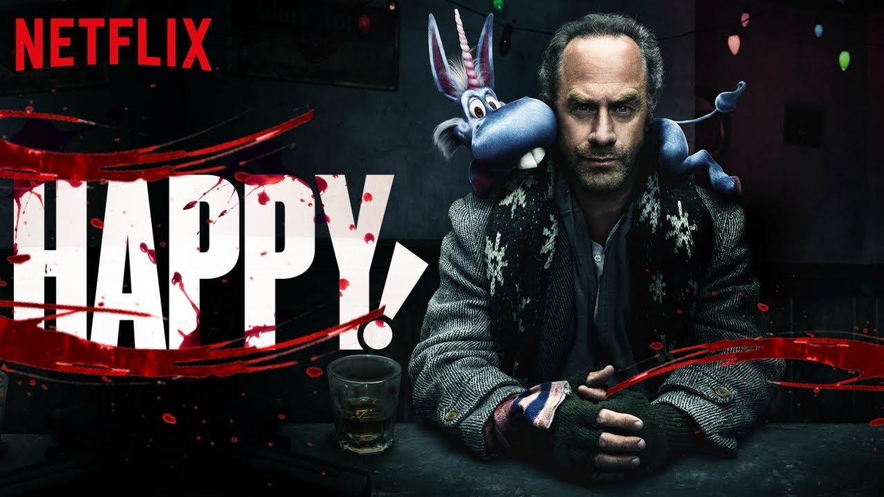 HAPPY Staffel 1 - Review, Kritik & deutscher Trailer der abgedrehten Netflix Serie