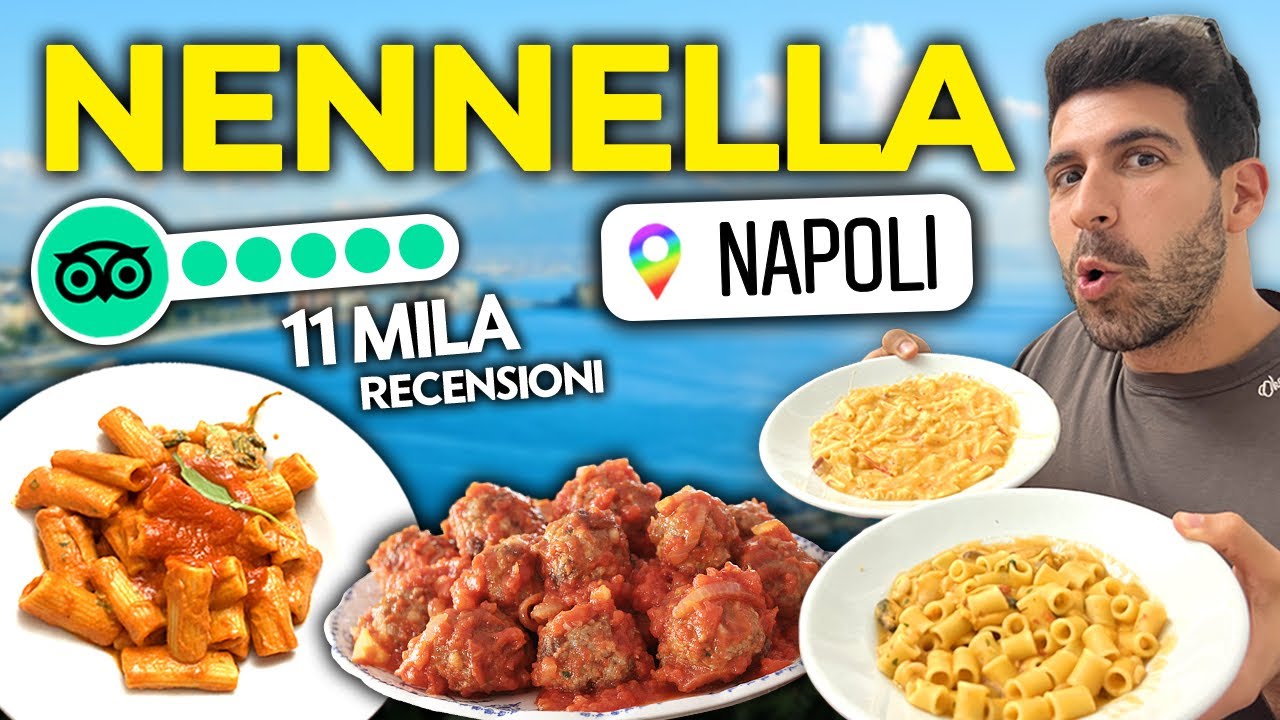 LA TRATTORIA PI&Ugrave; FAMOSA DI NAPOLI - DA NENNELLA