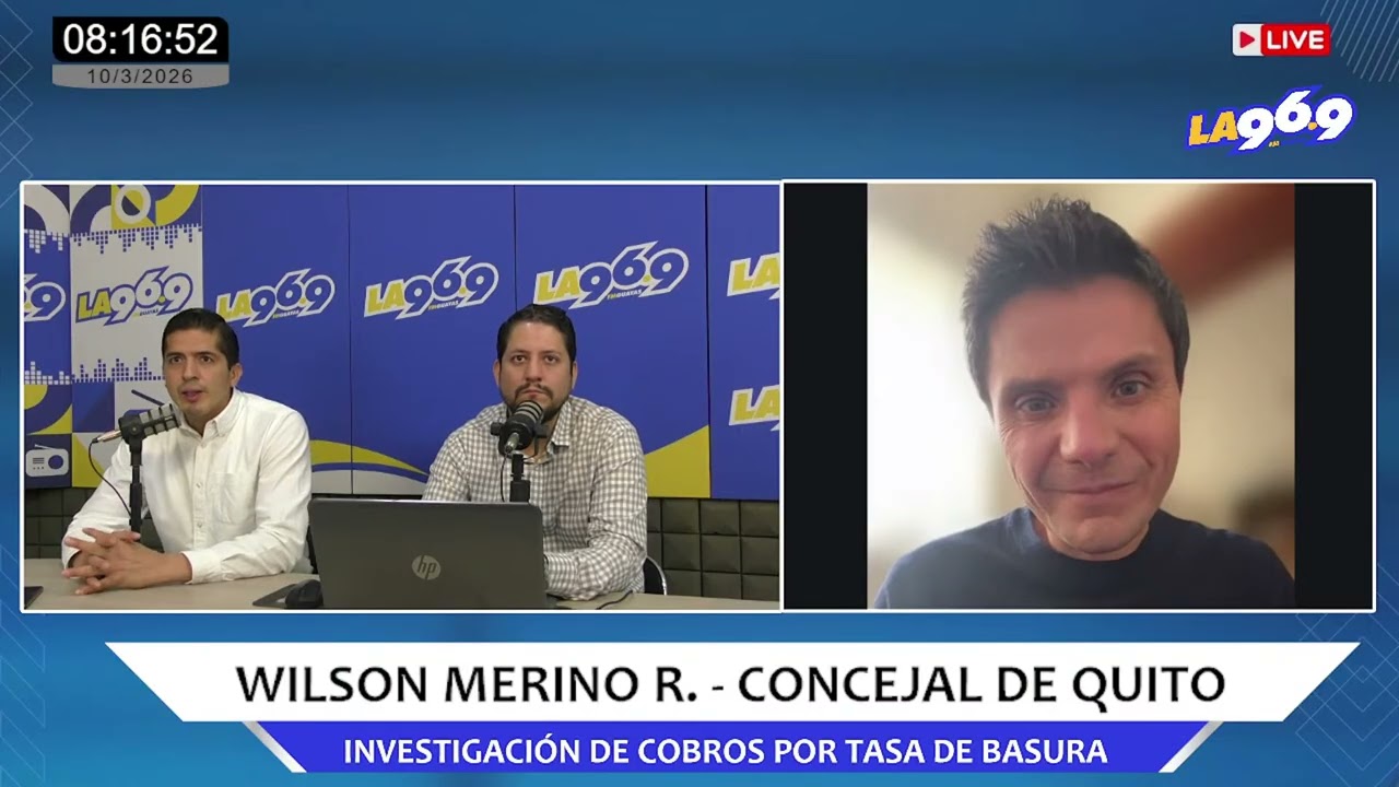 Investigación de cobros por tasa de basura | Wilson Merino R. Consejal de Quito