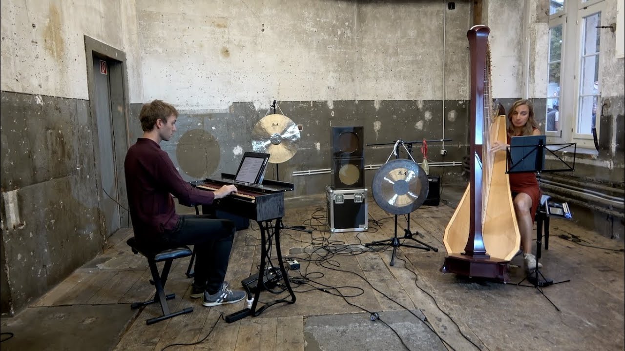 Duo TecTonic - Ondes Martenot and Harp - DANCING ON THE MOON