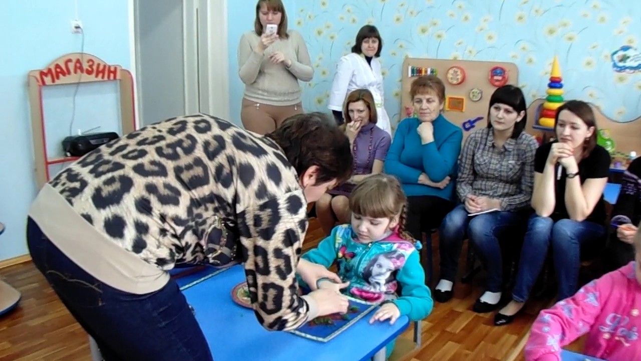 НОД Рисование шерстью