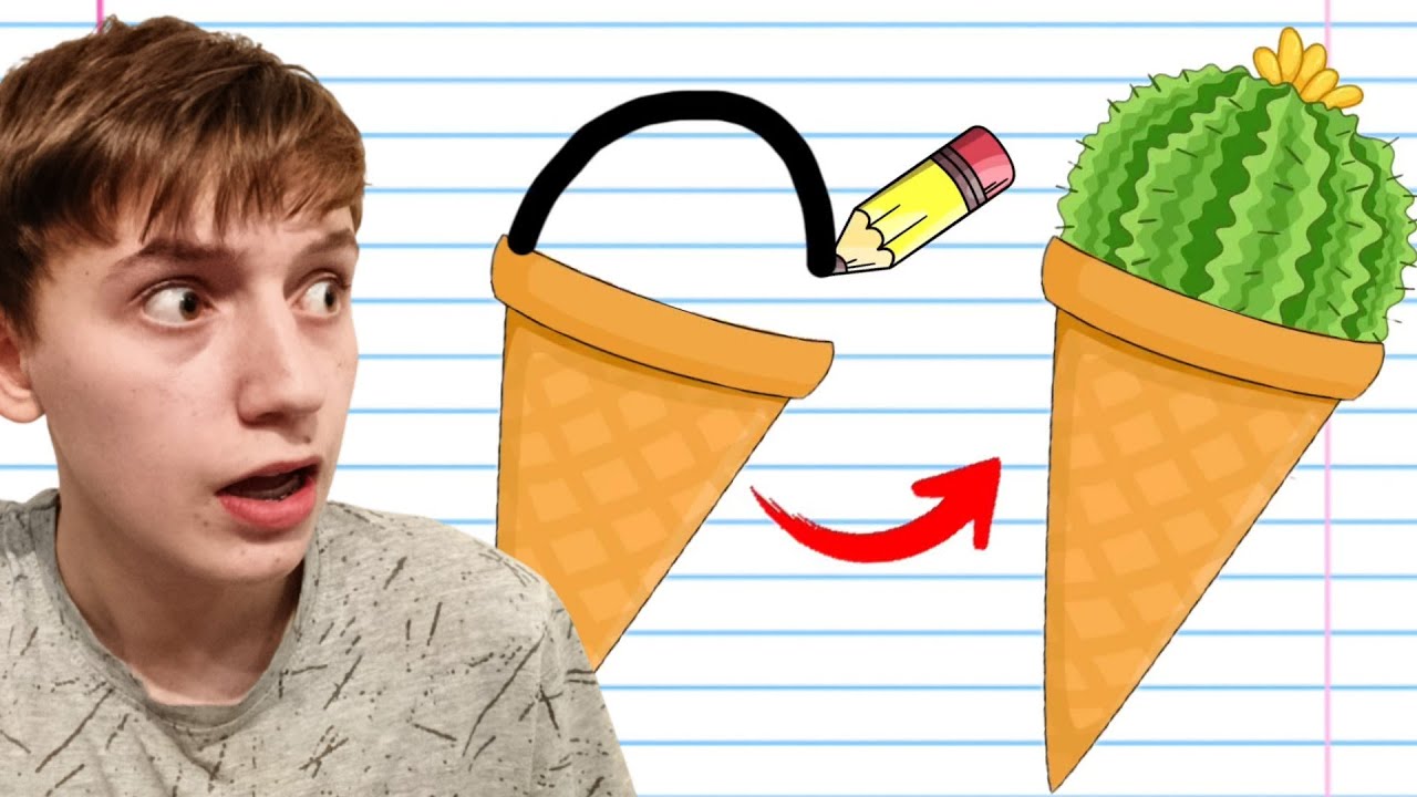 ПЫТАЮСЬ ДОРИСОВАТЬ ВЕЩИ!✏️ **ПРОШЁЛ 100 УРОВНЕЙ**
