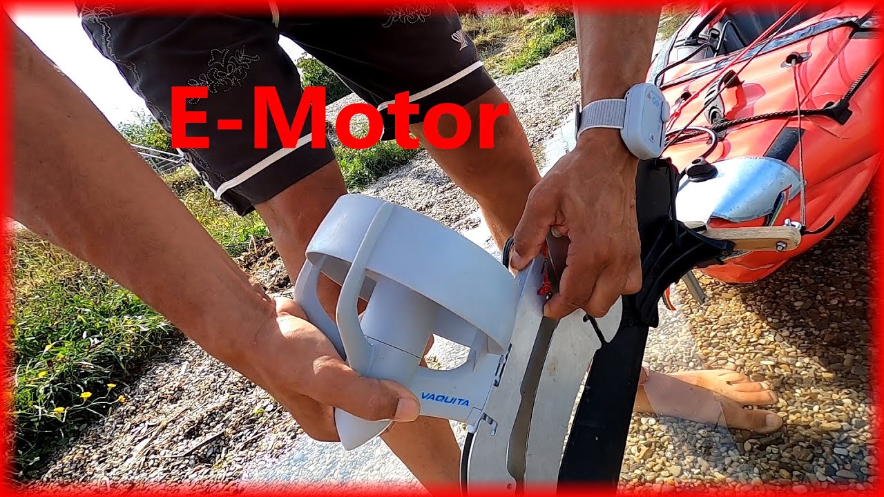 🛶 Vaquita E-Motor von Epropulsion am Kajak - mit selbst gebauter Verstärkung der Steueranlage