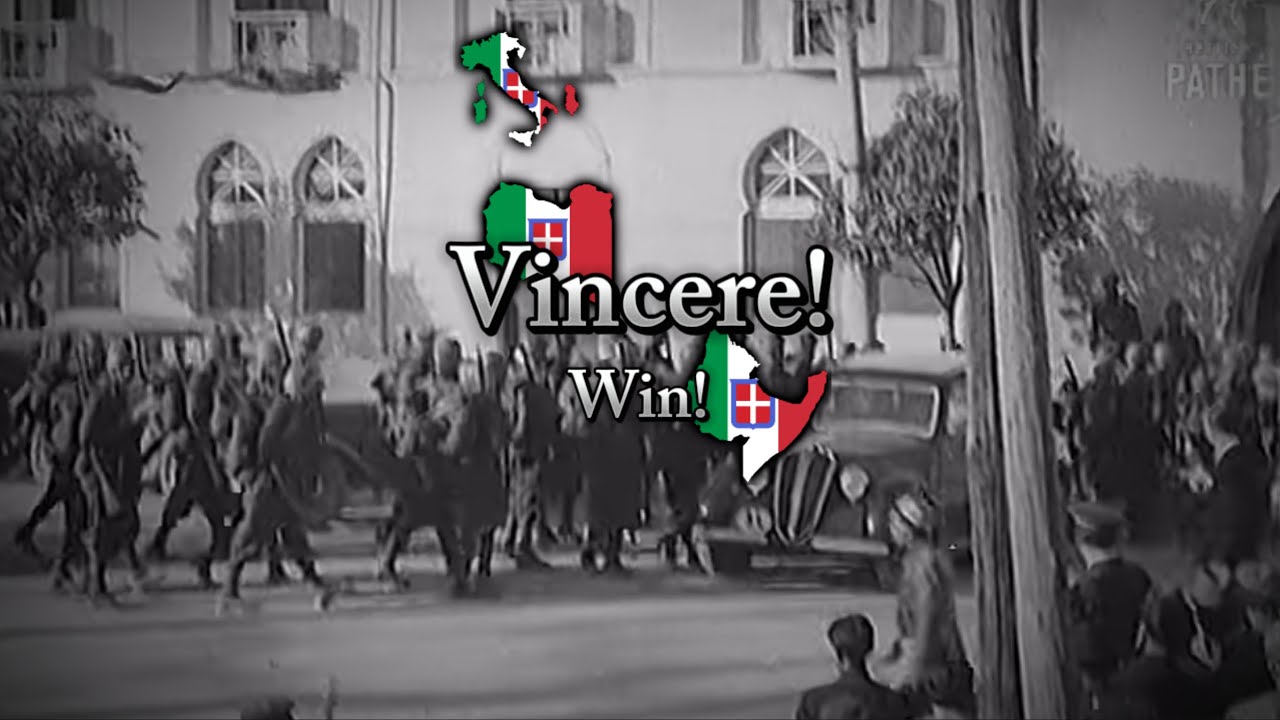 “Vincere!” - Italian Nationalistic Song ( RARE VERSION )