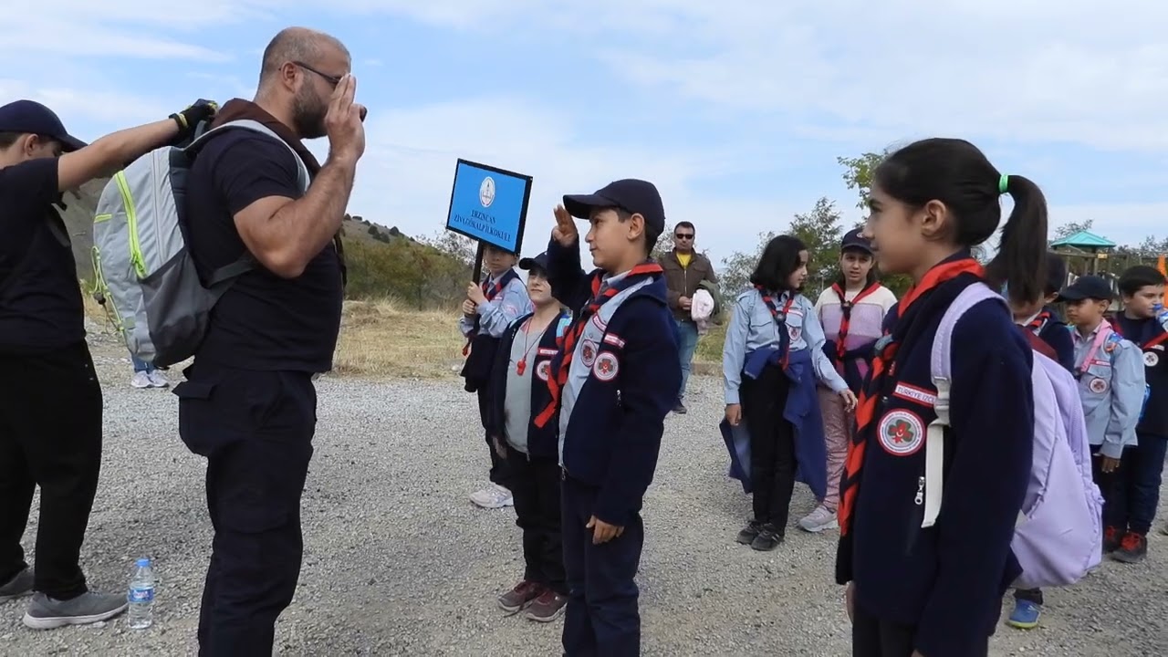 Ziya Gökalp ilkokulu İzcilik Kulübü Ergan Dağı Yürüyüşü