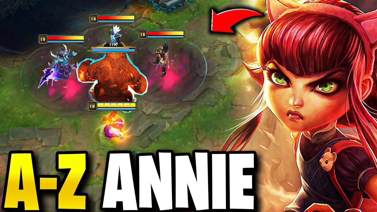 BOŞUNA ANNIE OYNAYIN DEMIYORUM!! (EN KOLAY CARRY) | A-Z ANNIE Bölüm 9 | Creed LoL
