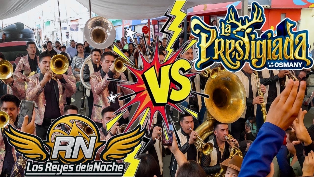 🎺🔥 ¡Duelo Explosivo en Iztapalapa! Banda La Prestijiada vs Los Reyes de la Noche 🔥🎺