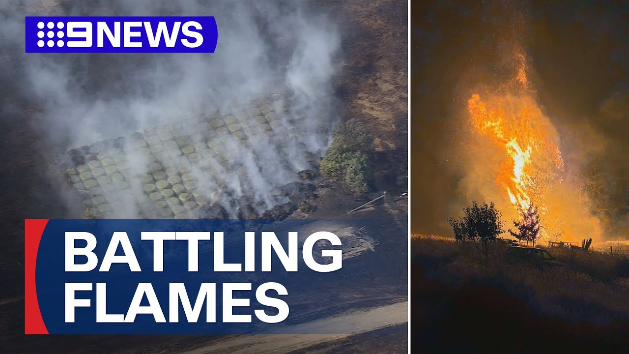 Bushfire crisis raging on at least 10 major fronts | 9 News Australia