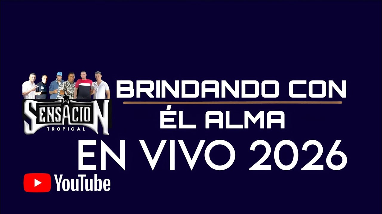 SENSACIÓN TROPICAL DE SIQUISIQUE!! TEMA BRINDANDO CON ÉL ALMA #musica 