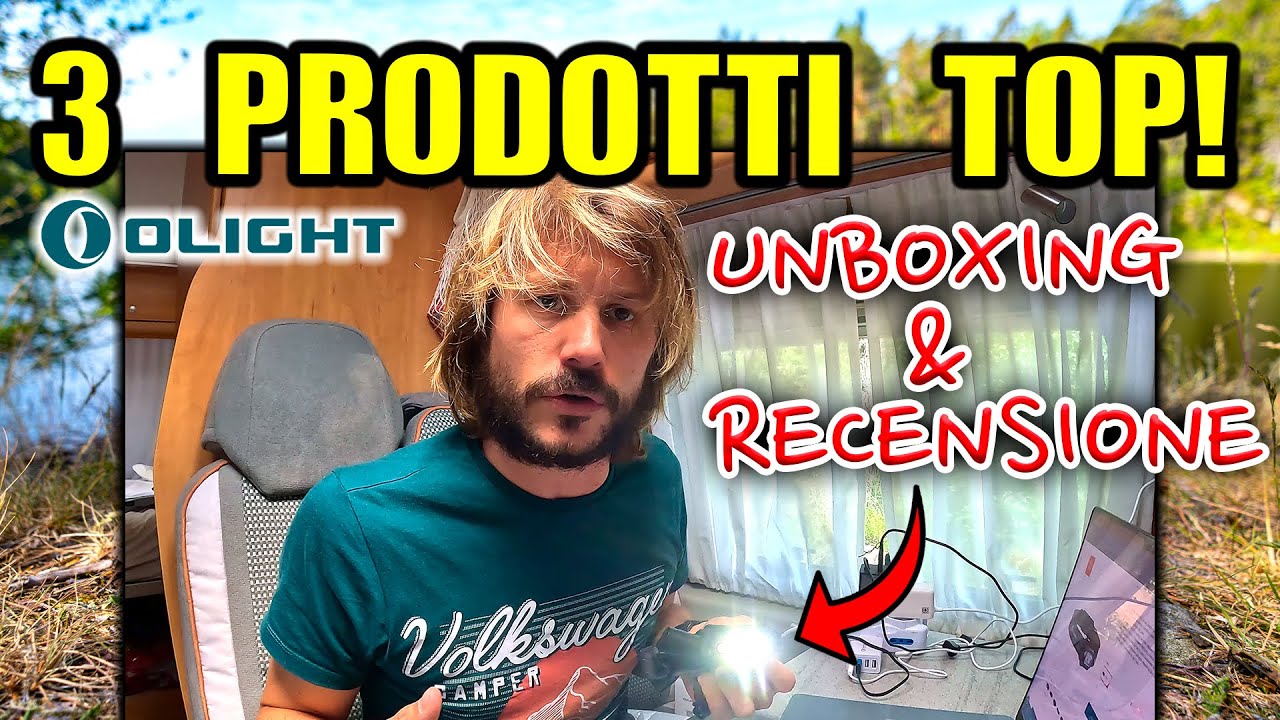 Le TORCE che USIAMO in CAMPER: La verità sull'innovativa marca OLIGHT