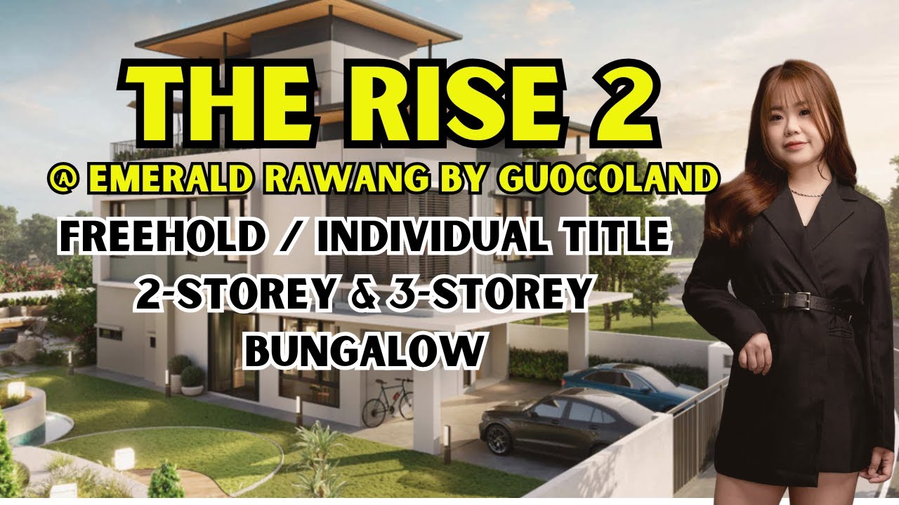 The Rise 2 freehold bungalow in Emerald Rawang by Guocoland.
