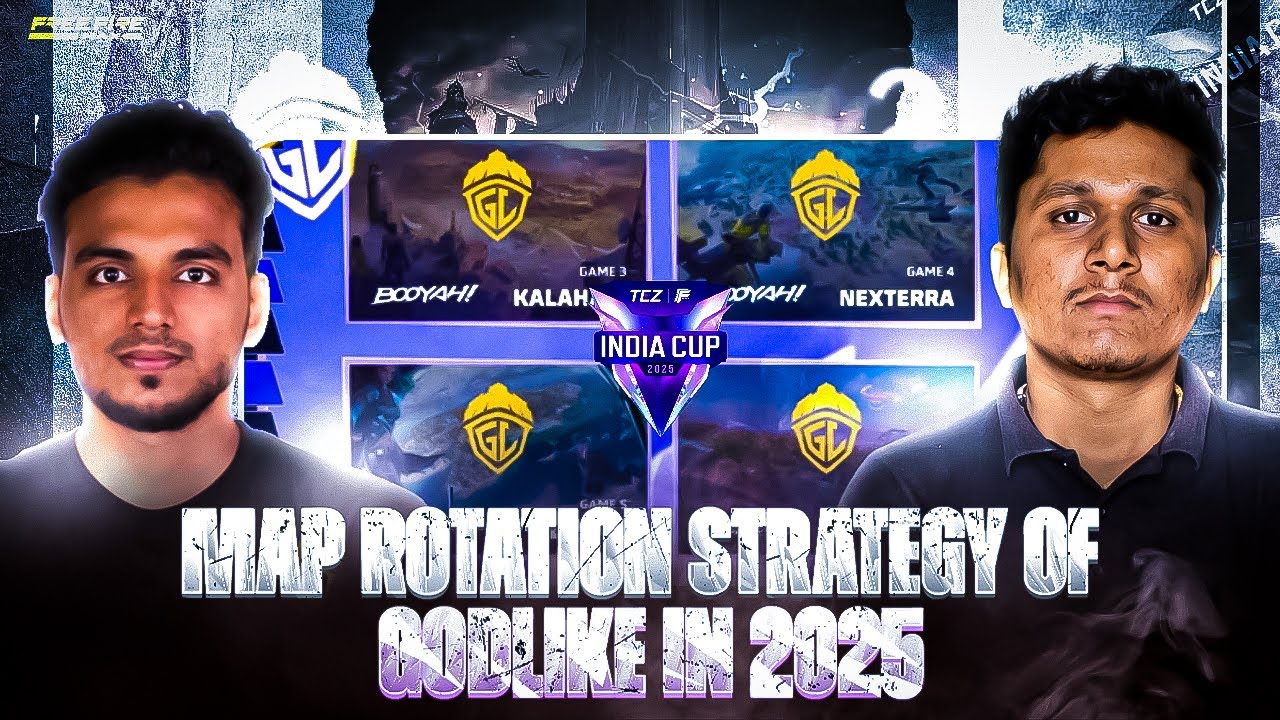 MAP ROTATION STRATEGIES OF GODLIKE & OTHER T1 TEAMS IN FFMIC 2025 | BEST MAP ROTATION STRATEGY