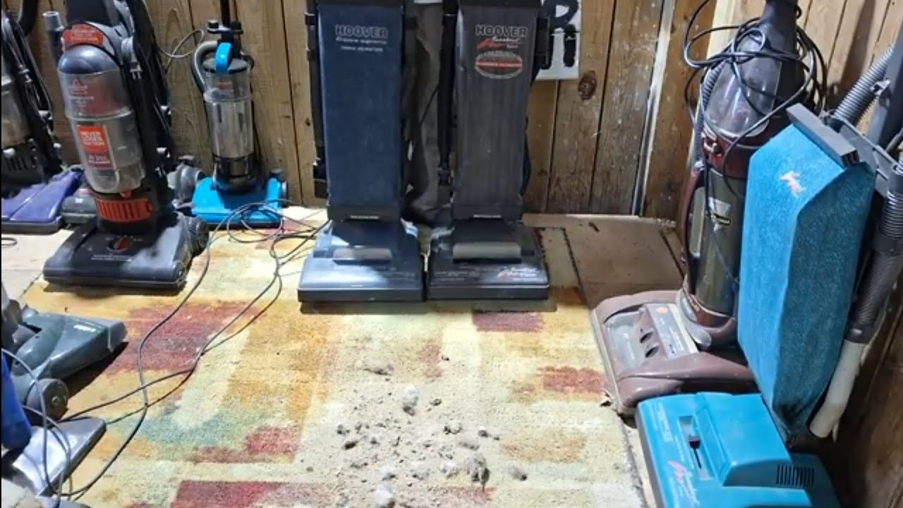 Hoover Runabout Supreme VS Hoover Encore Supreme Mess Test
