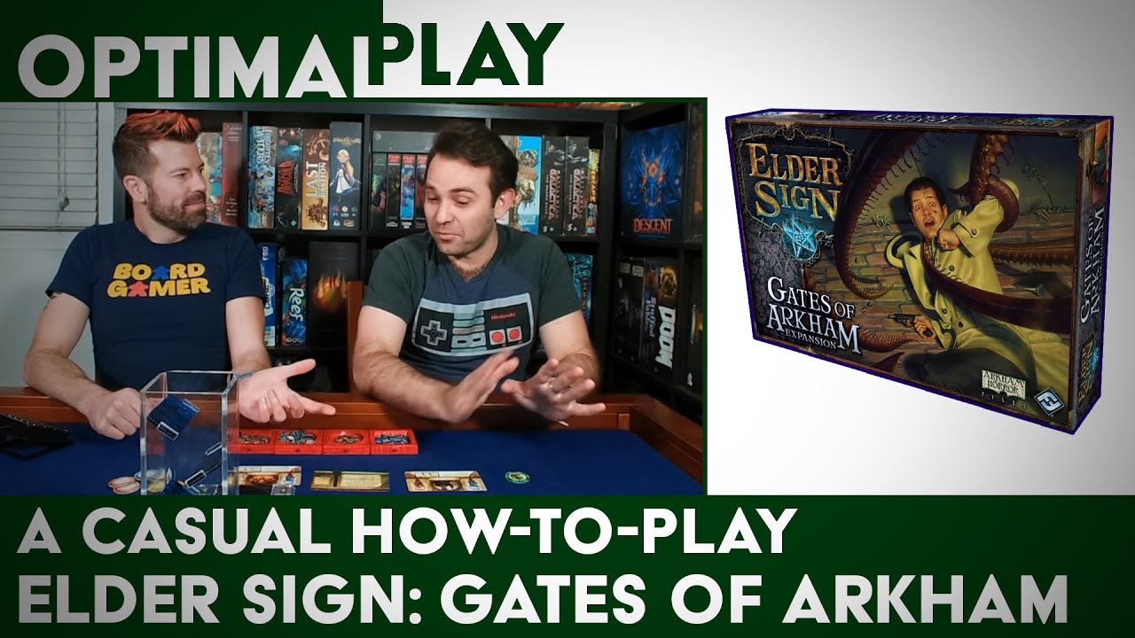 Elder Sign: Gates of Arkham - A Casual How To Play Explanation | Optimal Play