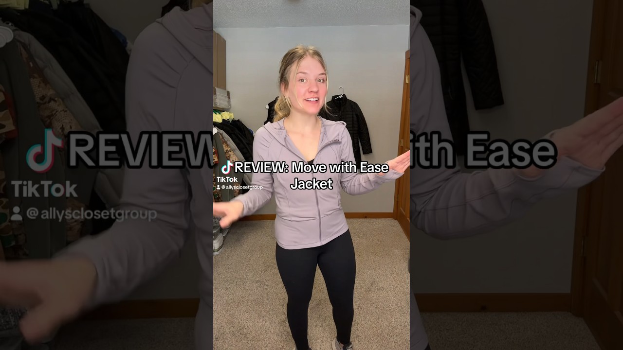 REVIEW: Move with Ease Jacket #Patagonia #Lululemon #NorthFace #AllysCloset