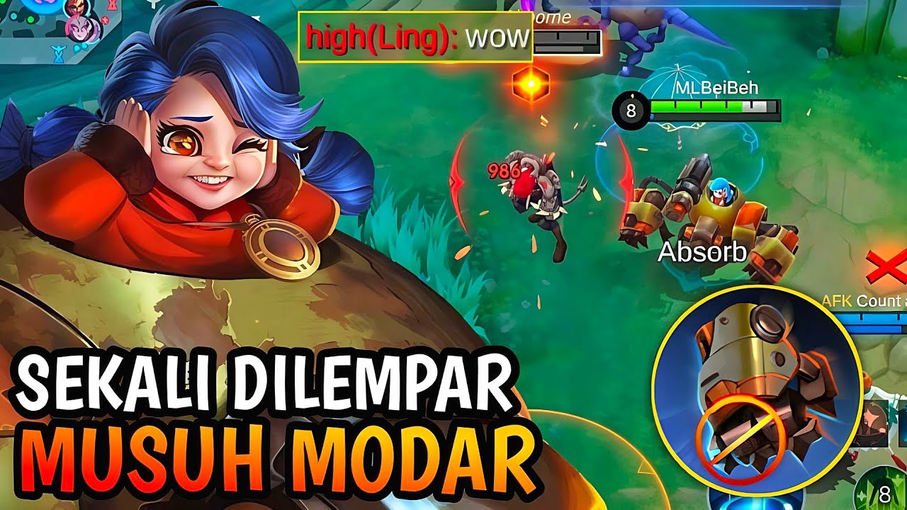 TUING ! INI DIA BUILD JAWHEAD ANGKAT  DERAJAT MUSUH SAMPAI KE LIANG LAHAT| MLBB