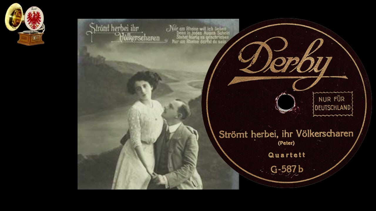 Strömt herbei, ihr Völkerscharen - Männer-Quartett