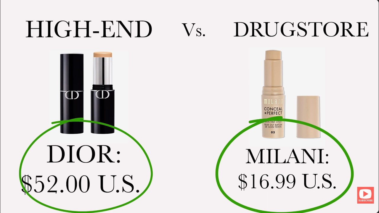 NEW!!! DIOR VS. MILANI Stick Foundations!!! Which one is BETTER???