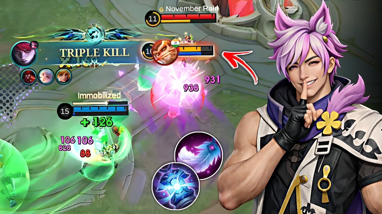 JULIAN GAMEPLAY SEASON 40 DAY 2 GRIND TO BE TOP GLOBAL - Moba Legends