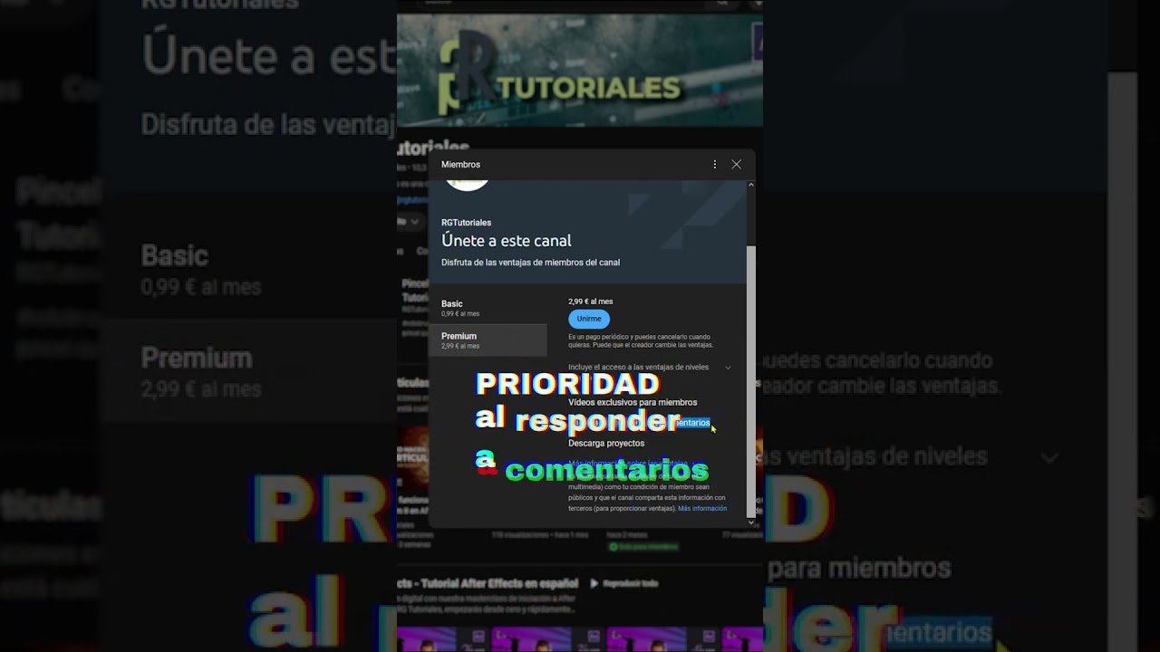 Hazte miembro -  @RGTutoriales   
