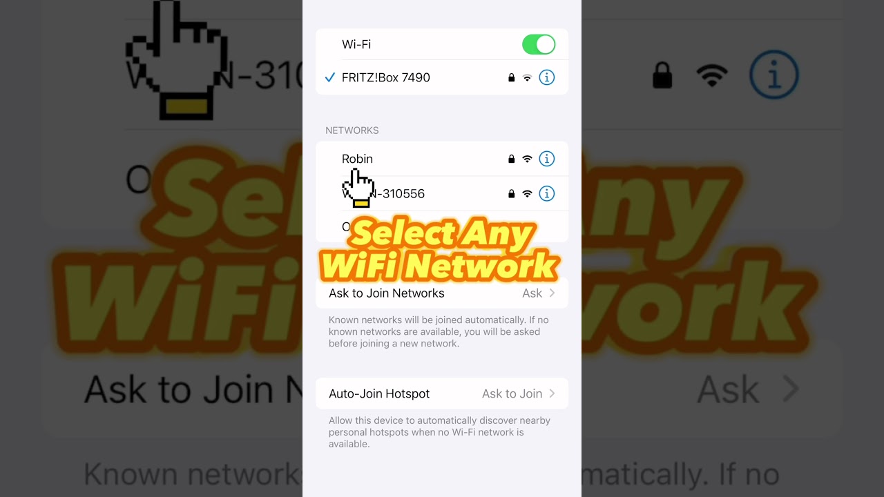 IPhone - Safeguard Your Privacy with Private Wi-Fi Address #shorts