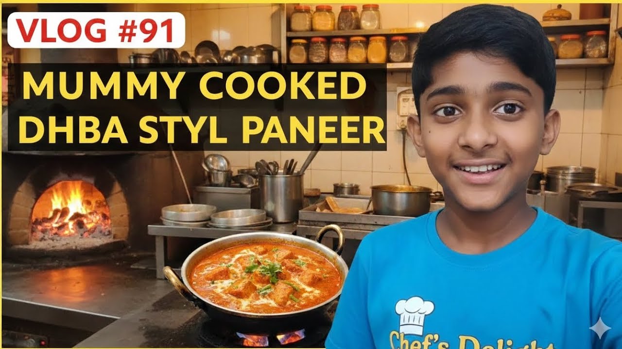 Aaj Mummy Ne Banaya Dhaba Style Paneer 🍲✨