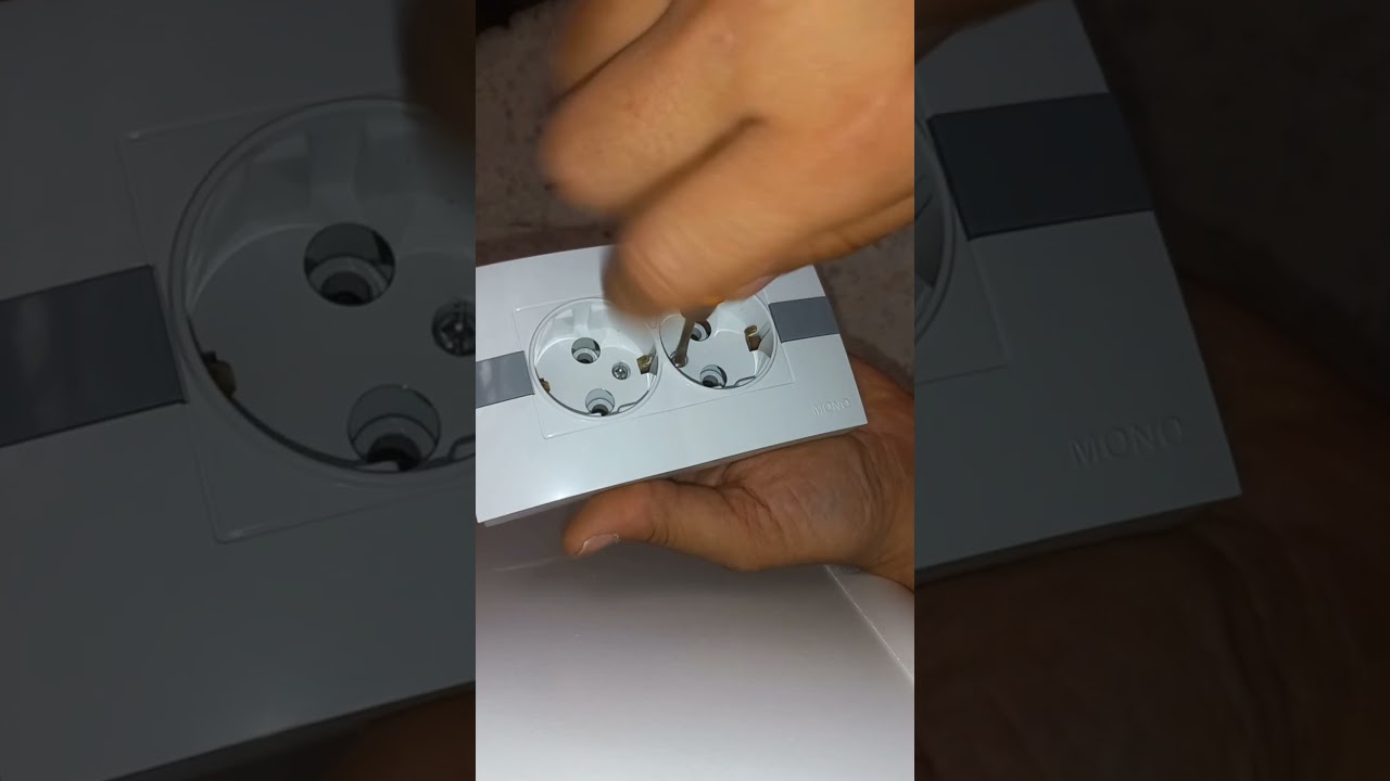remplac&eacute;s une prise simple par prise &eacute;lectriques double
