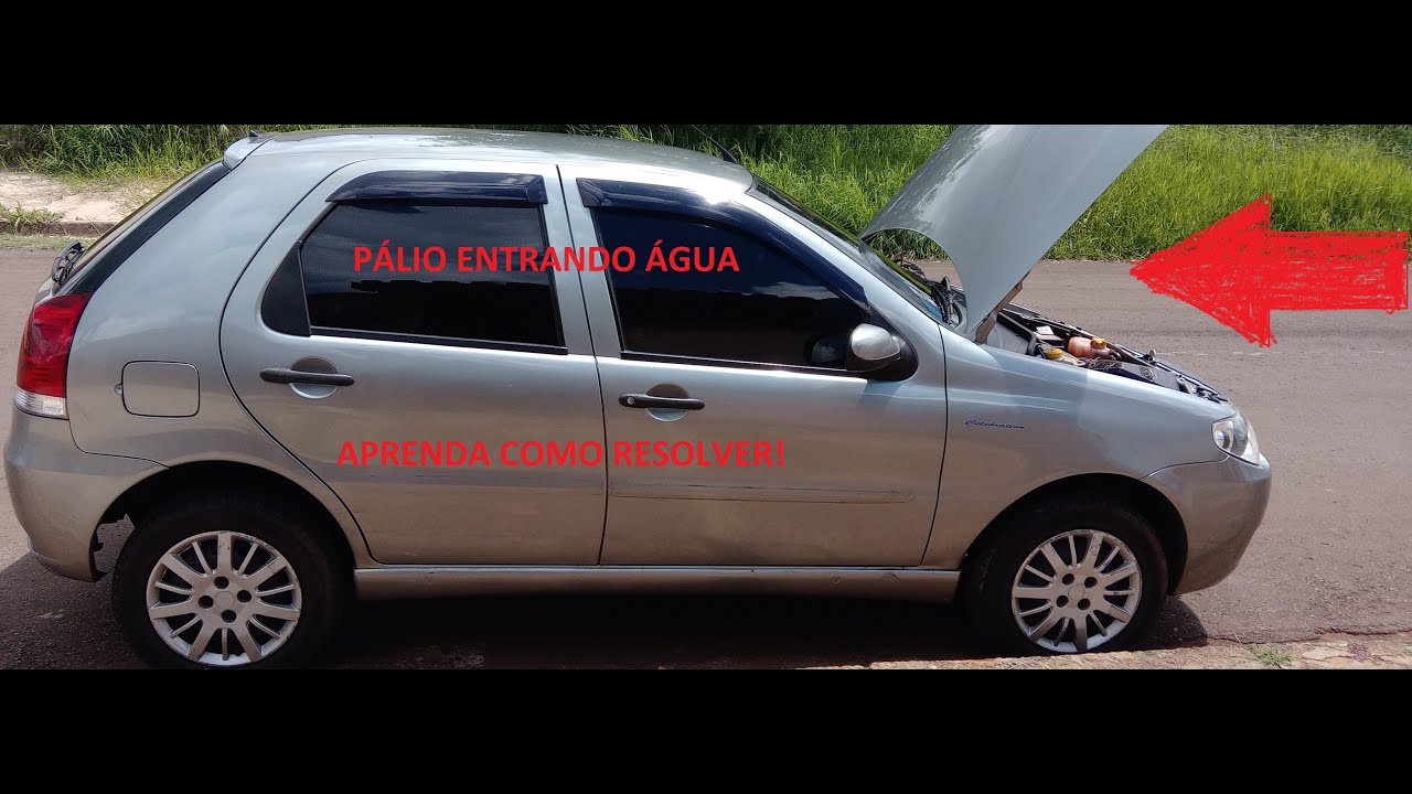FIAT PALIO FIRE FLEX G3 ENTRANDO AGUA DENTRO VEJA COMO RESOLVER SIMPLES E PRÁTICO SEM ENROLAÇÃO!!!