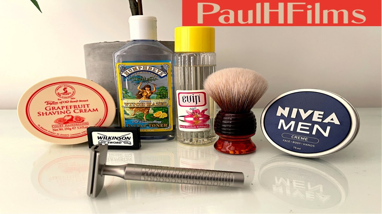 Muhle Rocca DE Razor with Taylor Of Old Bond St Grapefruit Shaving Cream