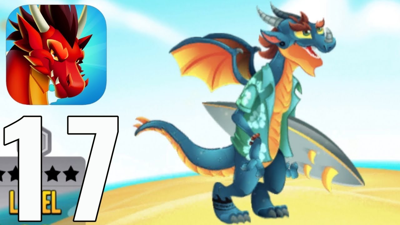 Dragon City Mobil‪e‬  - Gameplay Walkthrough  Part 17 - Surf Dragon (iOS, Android)