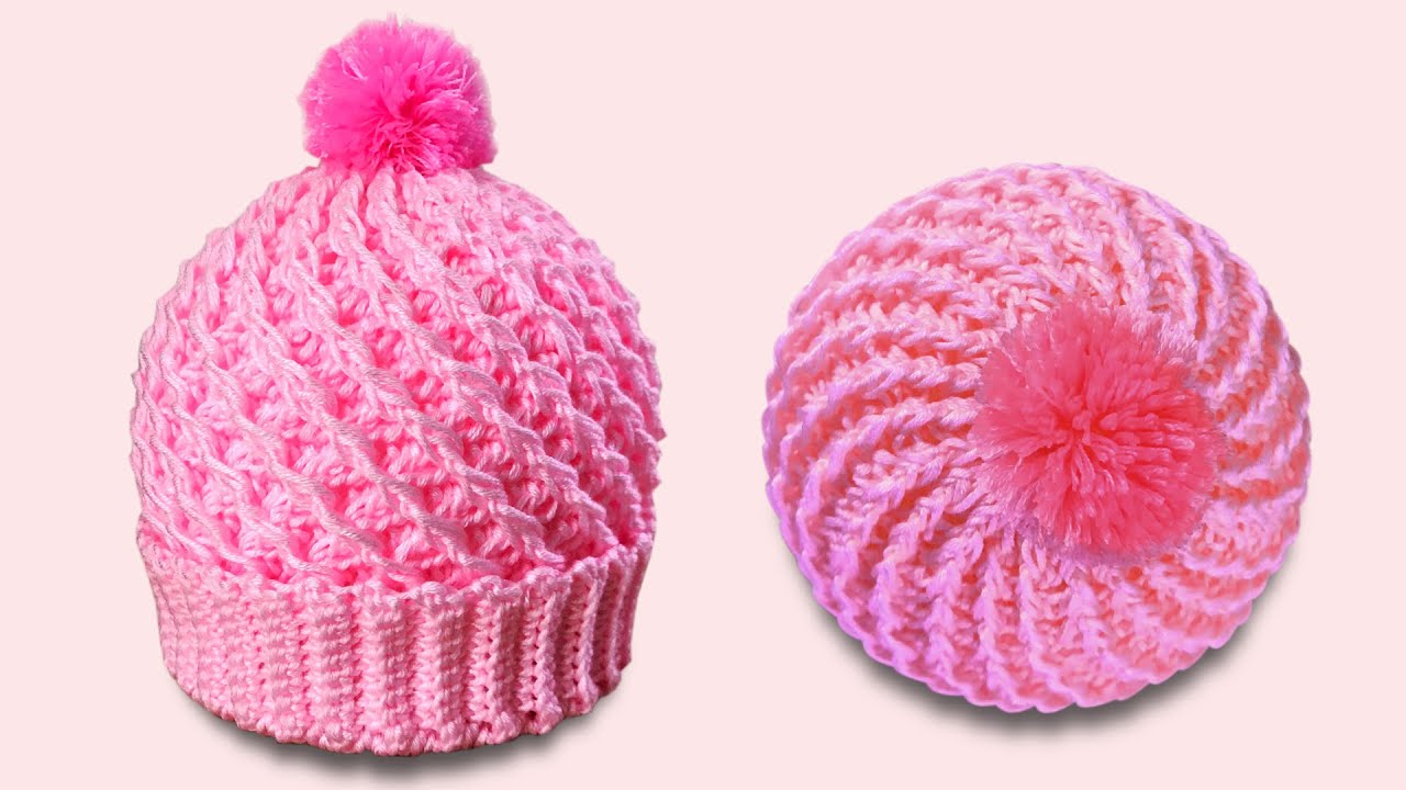 Cách Móc Nón Len Siêu Dễ Thương | Thanh Tuyền DIY | Crochet