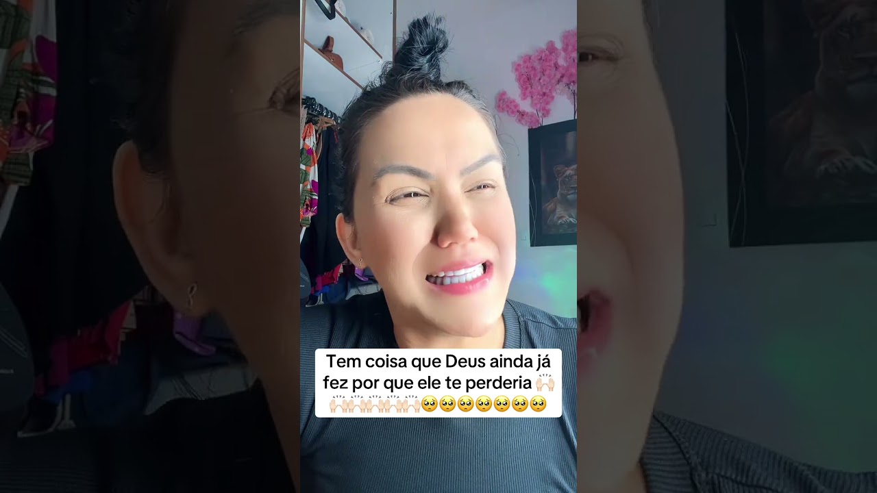 Tem coisa filha que Deus ainda não fez por 👈seria triste . Tudo com vc mulher de Deus homem Deus .