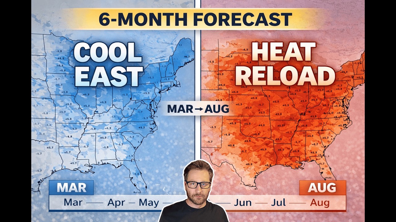 Future US Weather (Next 6 Months): Where Summer Heat Builds